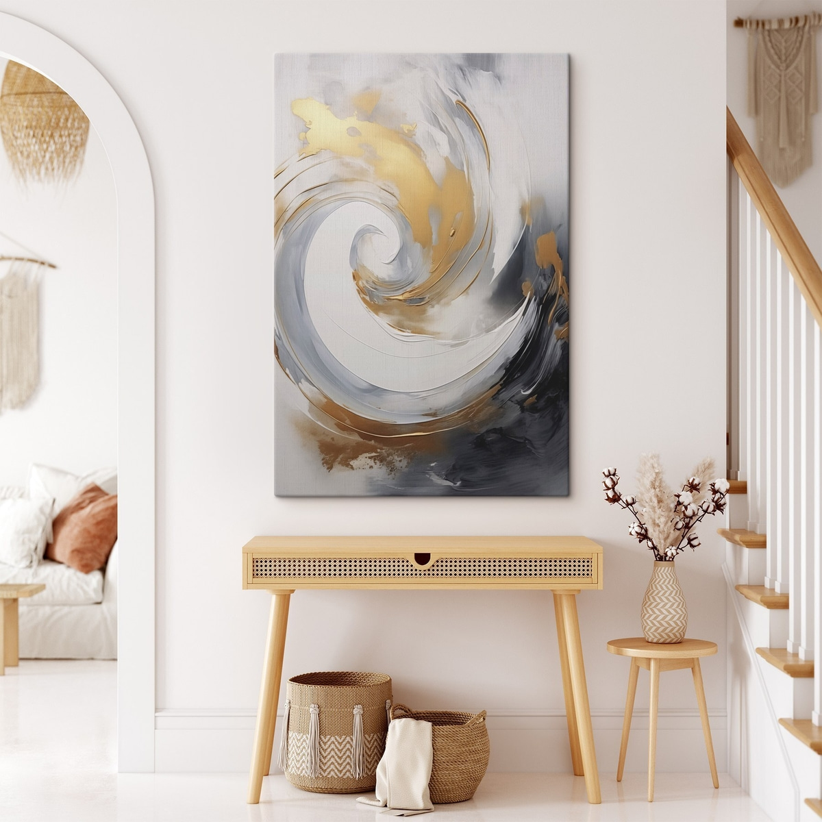 Vórtice abstrato — interior 2