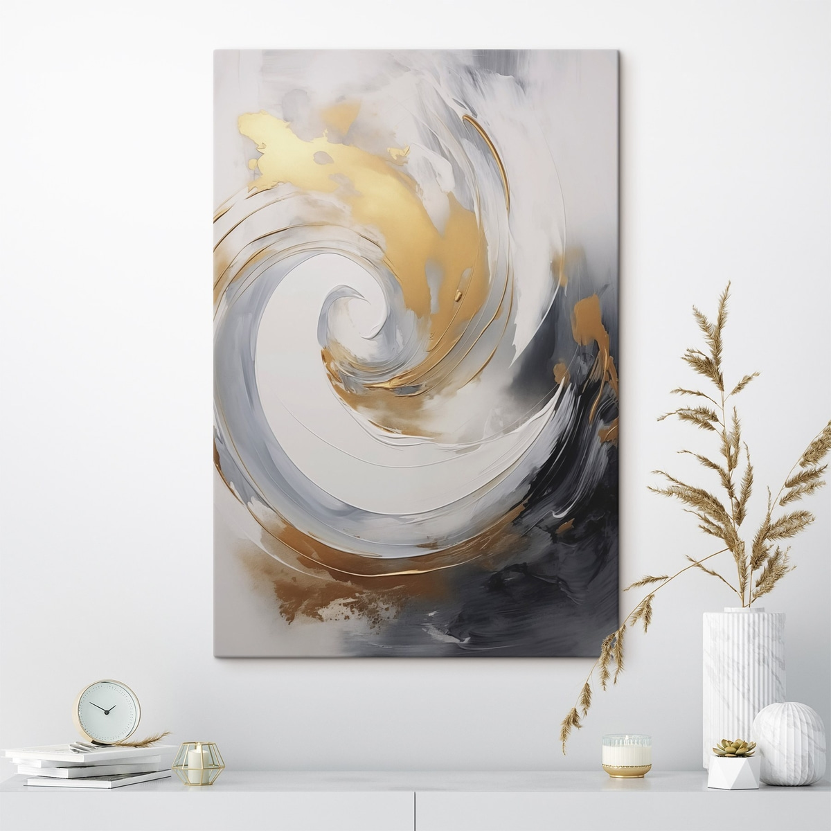 Vórtice abstrato — interior 1