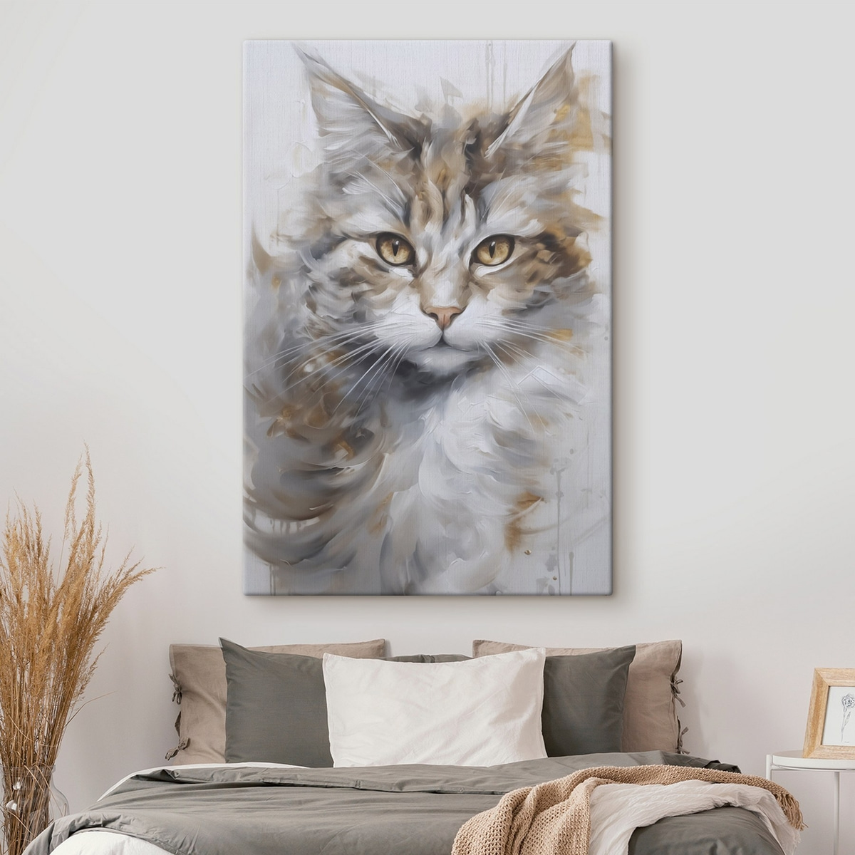 Gato em pintura — interior 2