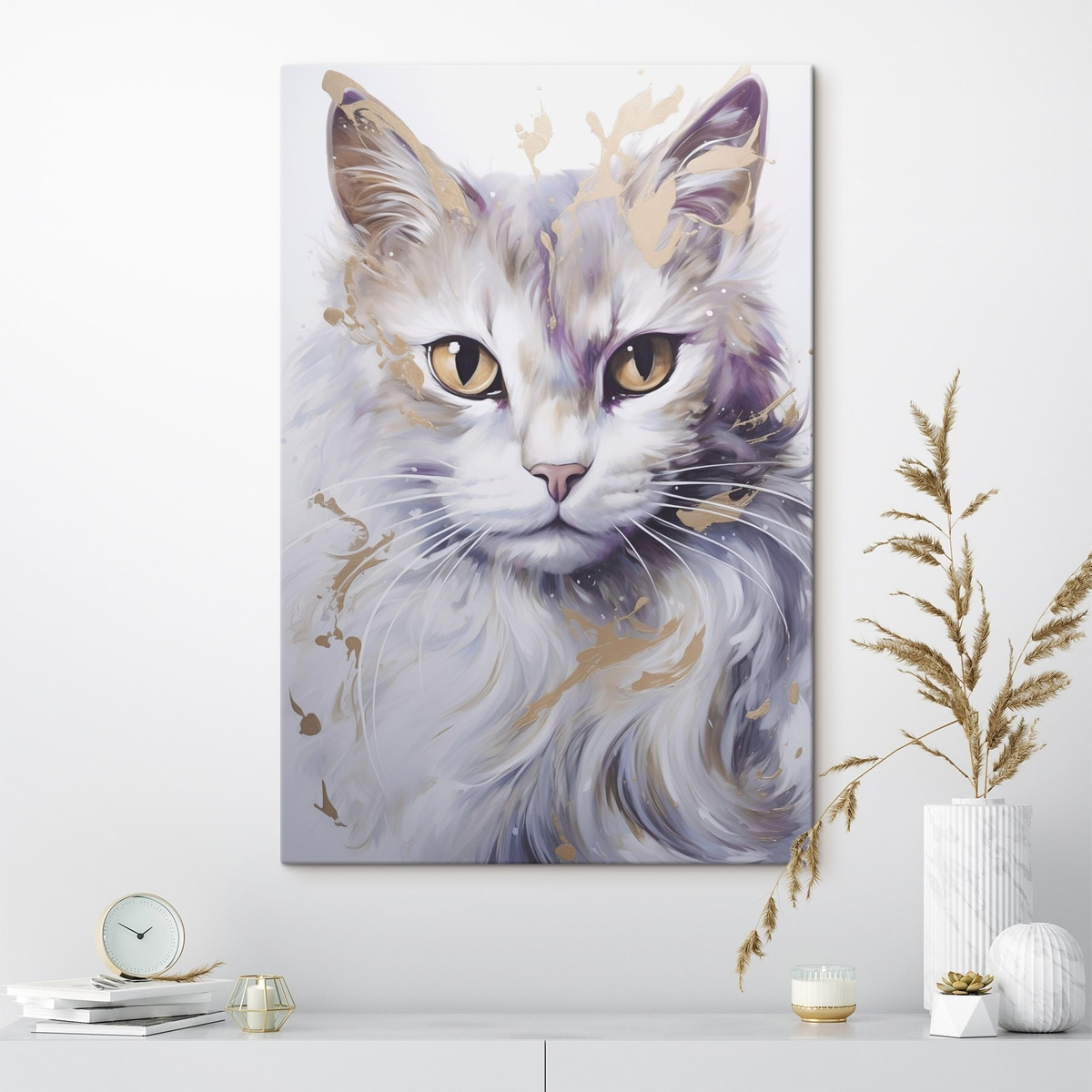 Gato abstrato — interior 2