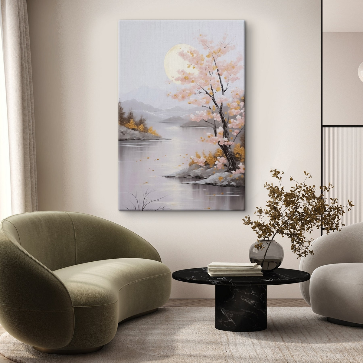 Imitação de paisagem pintada — interior 2