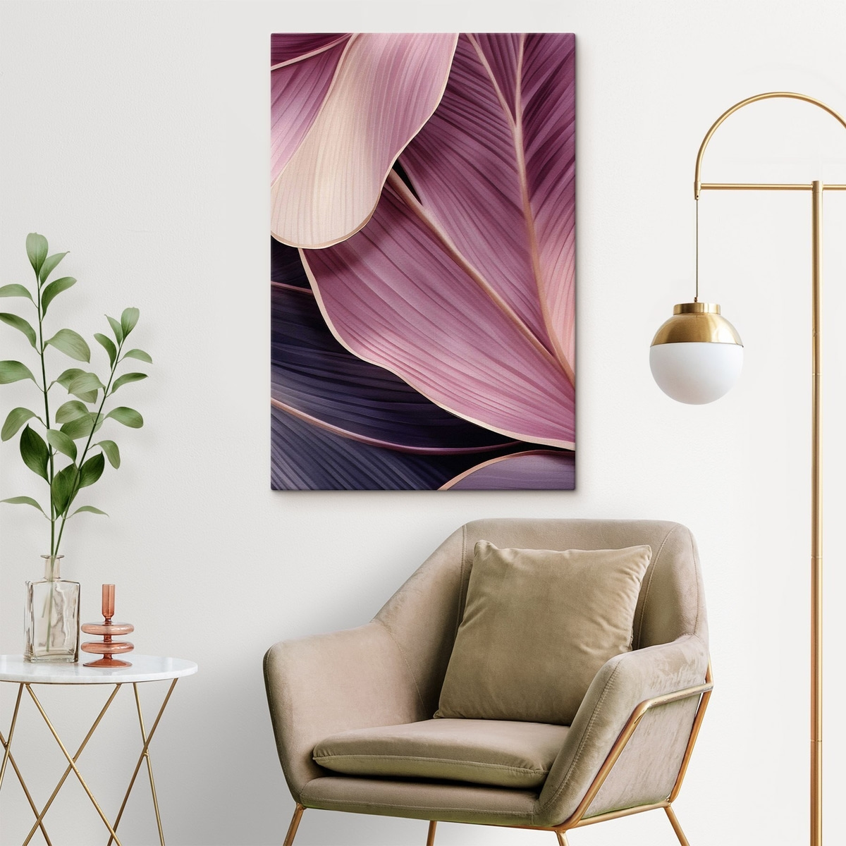 Folhas abstratas — interior 2