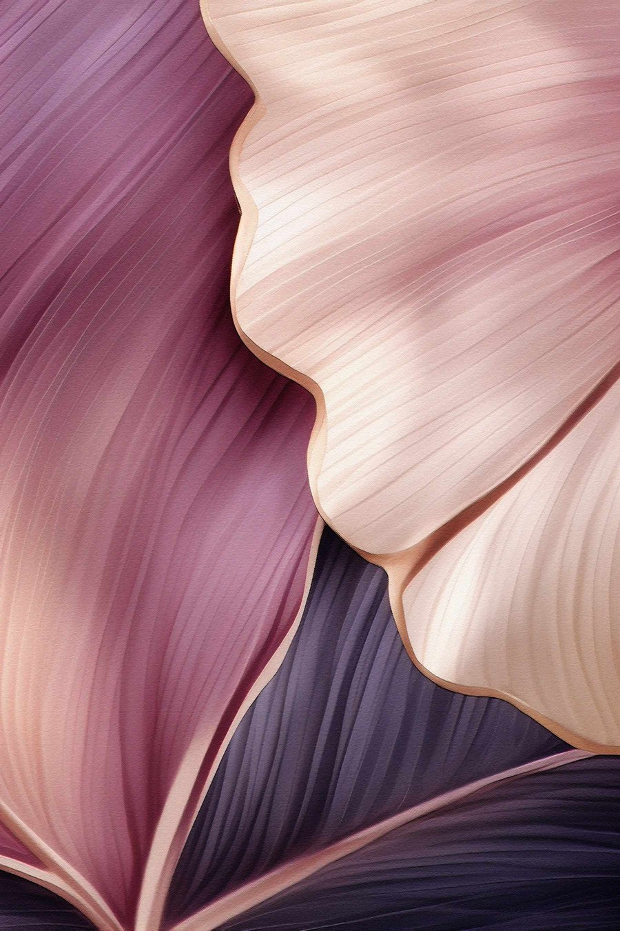 Folhagem abstrata — design completo