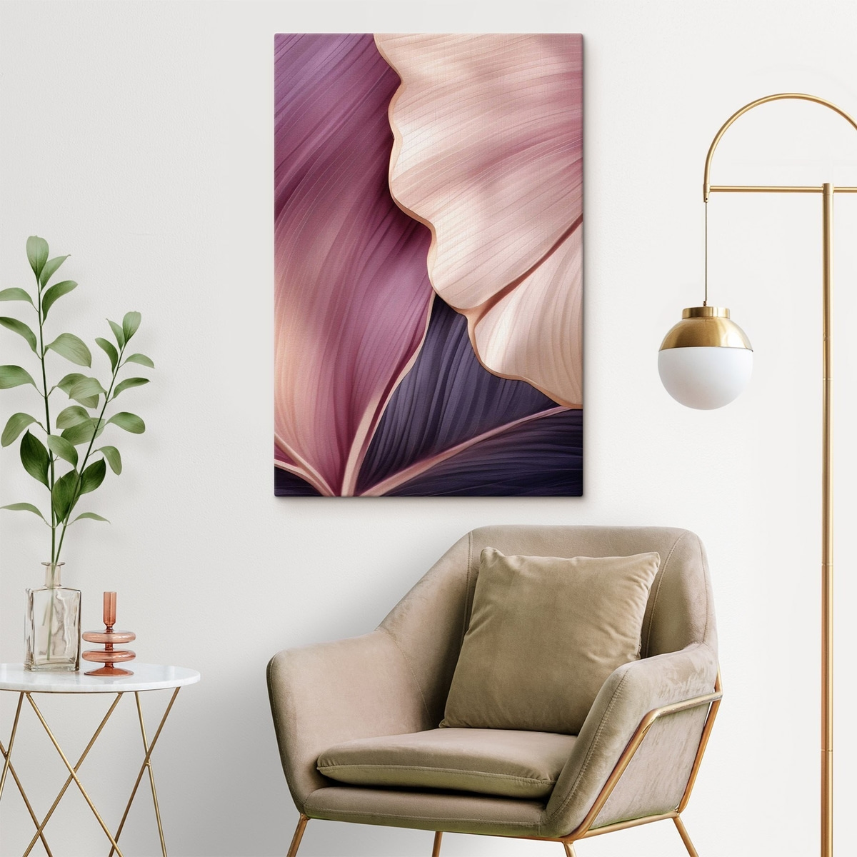 Folhagem abstrata — interior 1