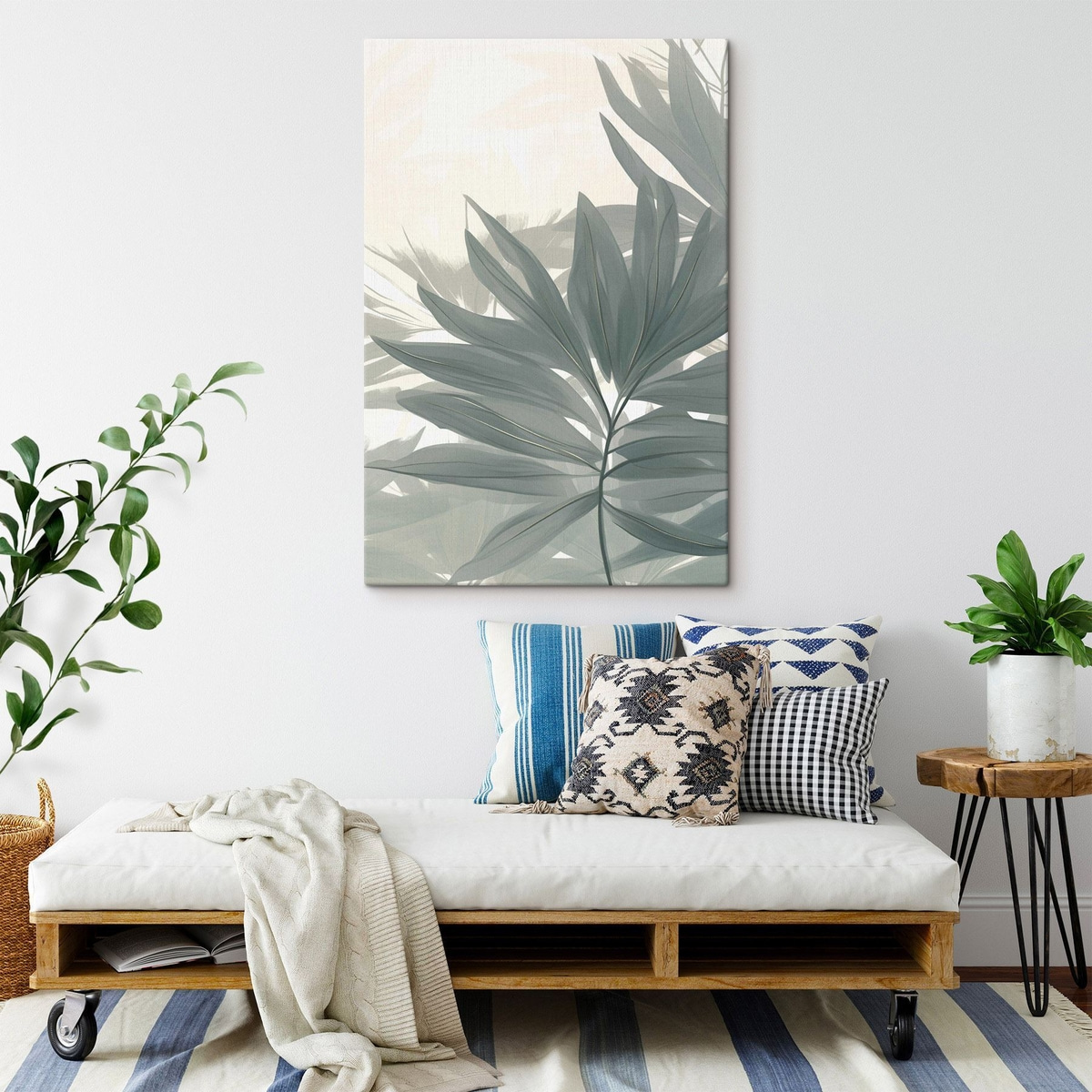 Folhas tropicais — interior 1