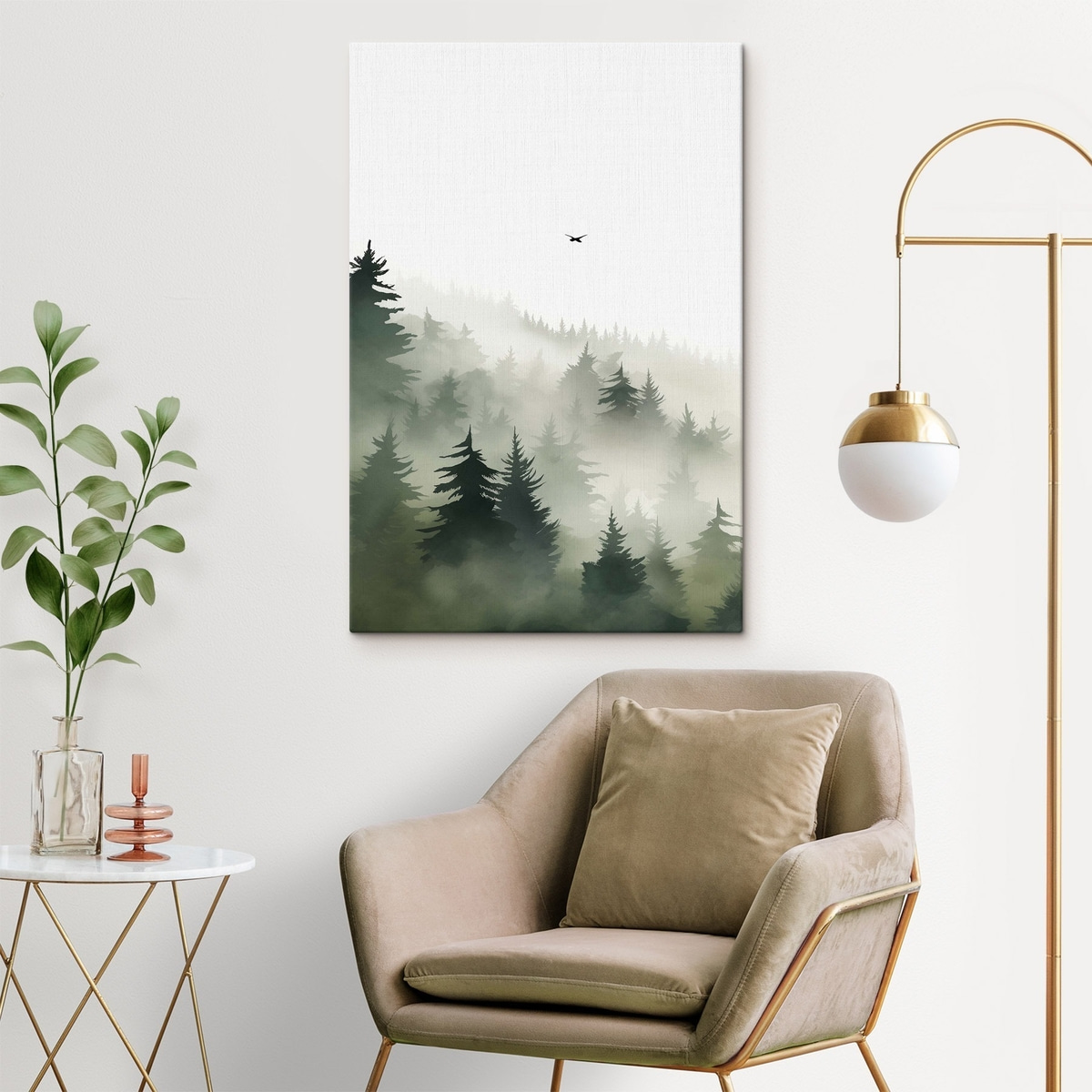 Bosque na névoa — interior 1