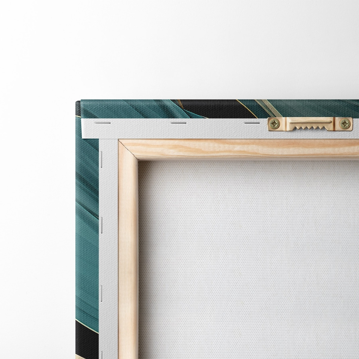 Grandes folhas abstratas — verso
