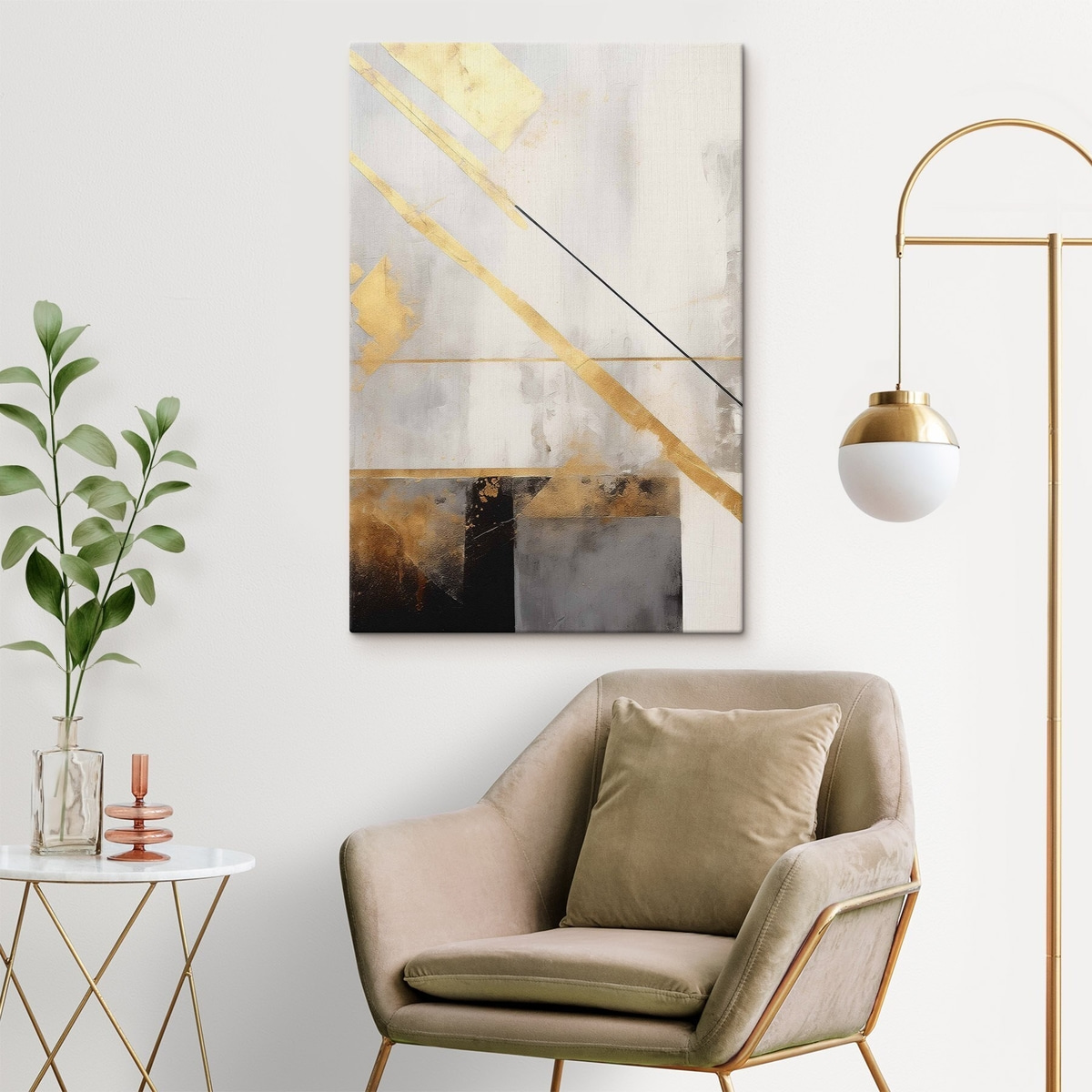 Arte abstrata — interior 1