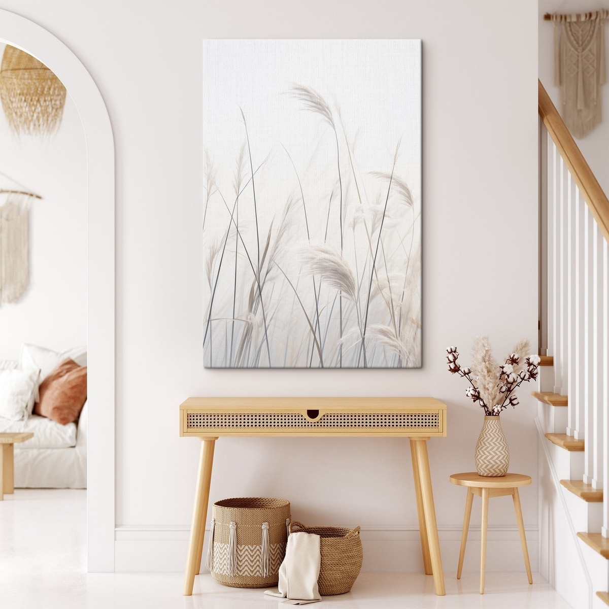 Plantas sobre fundo claro — interior 2