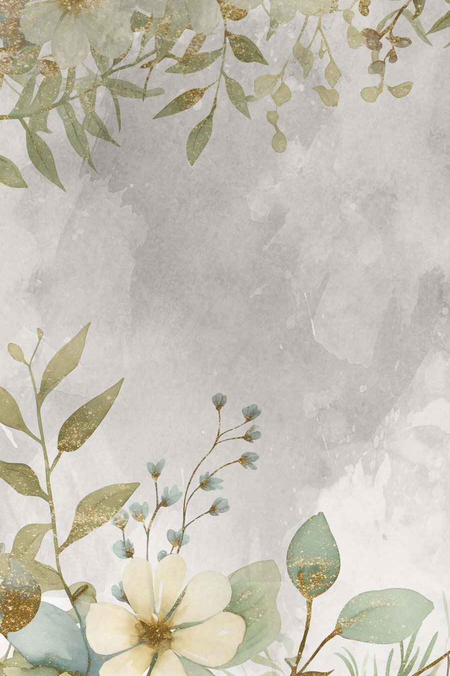 Plantas em fundo claro — design completo