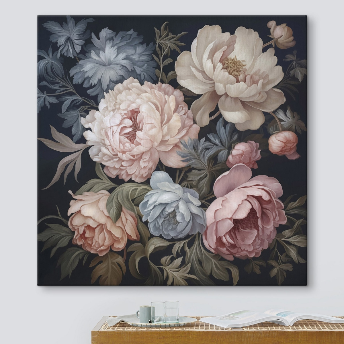 Flores decorativas — interior 1