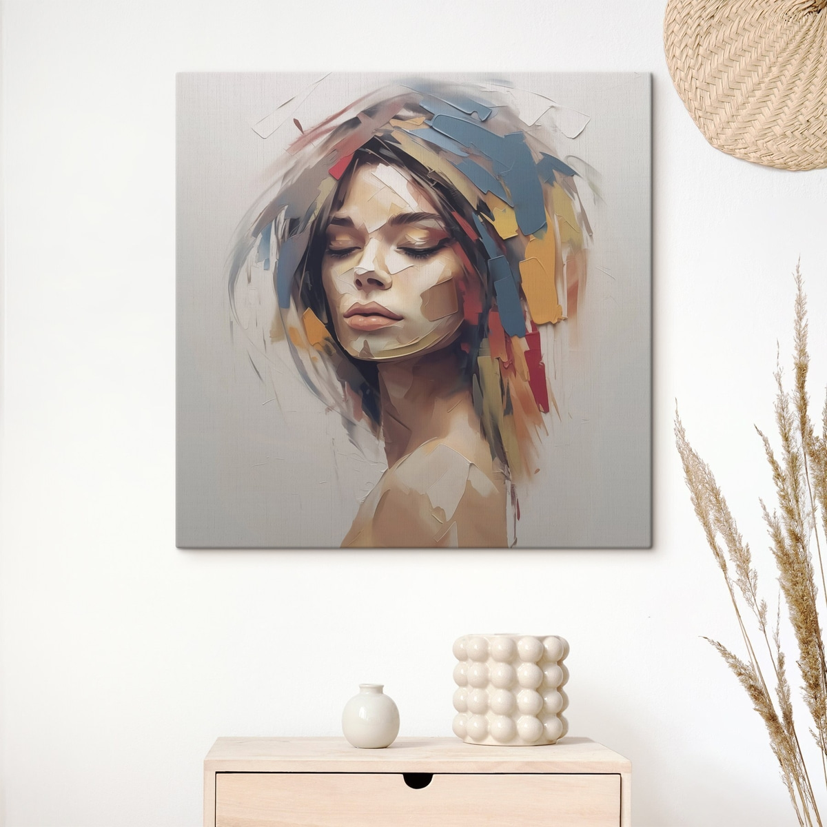 Retrato abstrato de mulher — interior 2