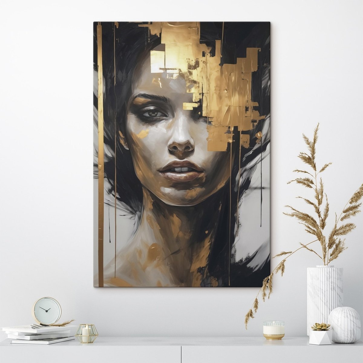 Figura abstrata — interior 1