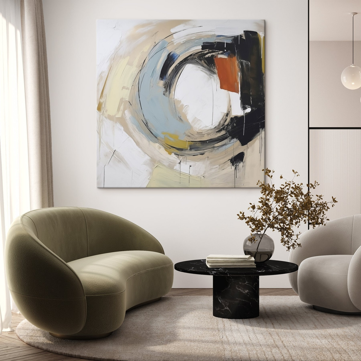 Abstração moderna — interior 1