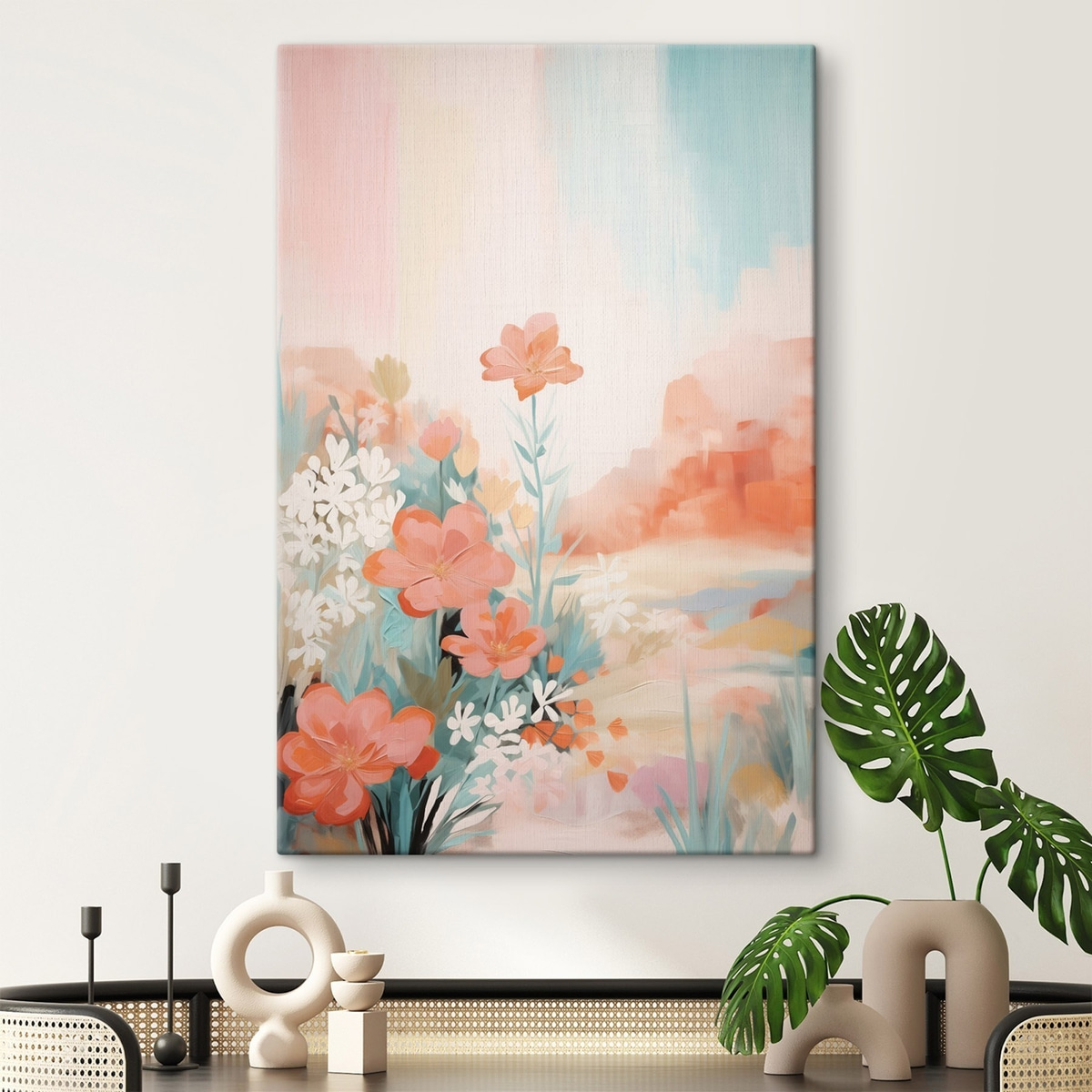 Paisagem floral abstrata — interior 2