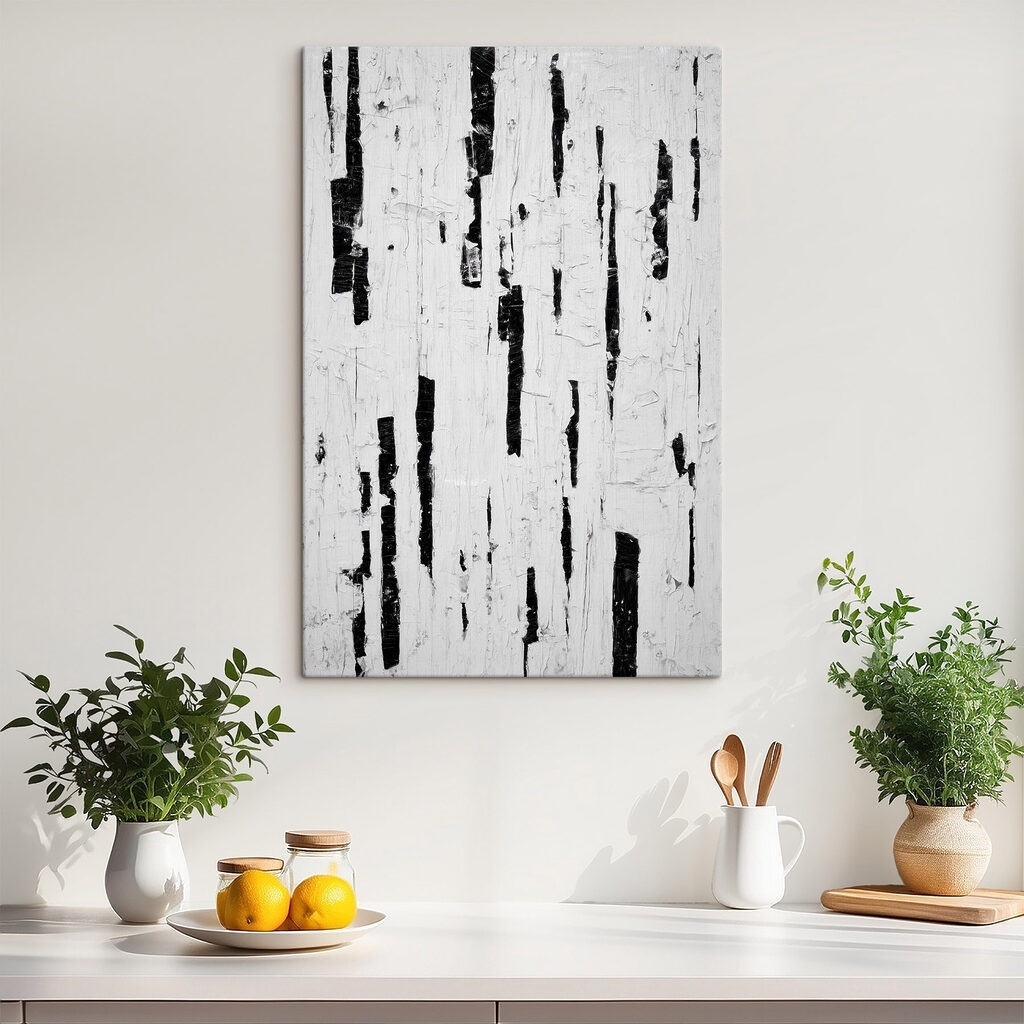 Traços pretos sobre branco — interior 3
