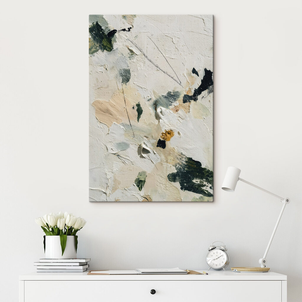 Cacos verdes em creme — interior 2