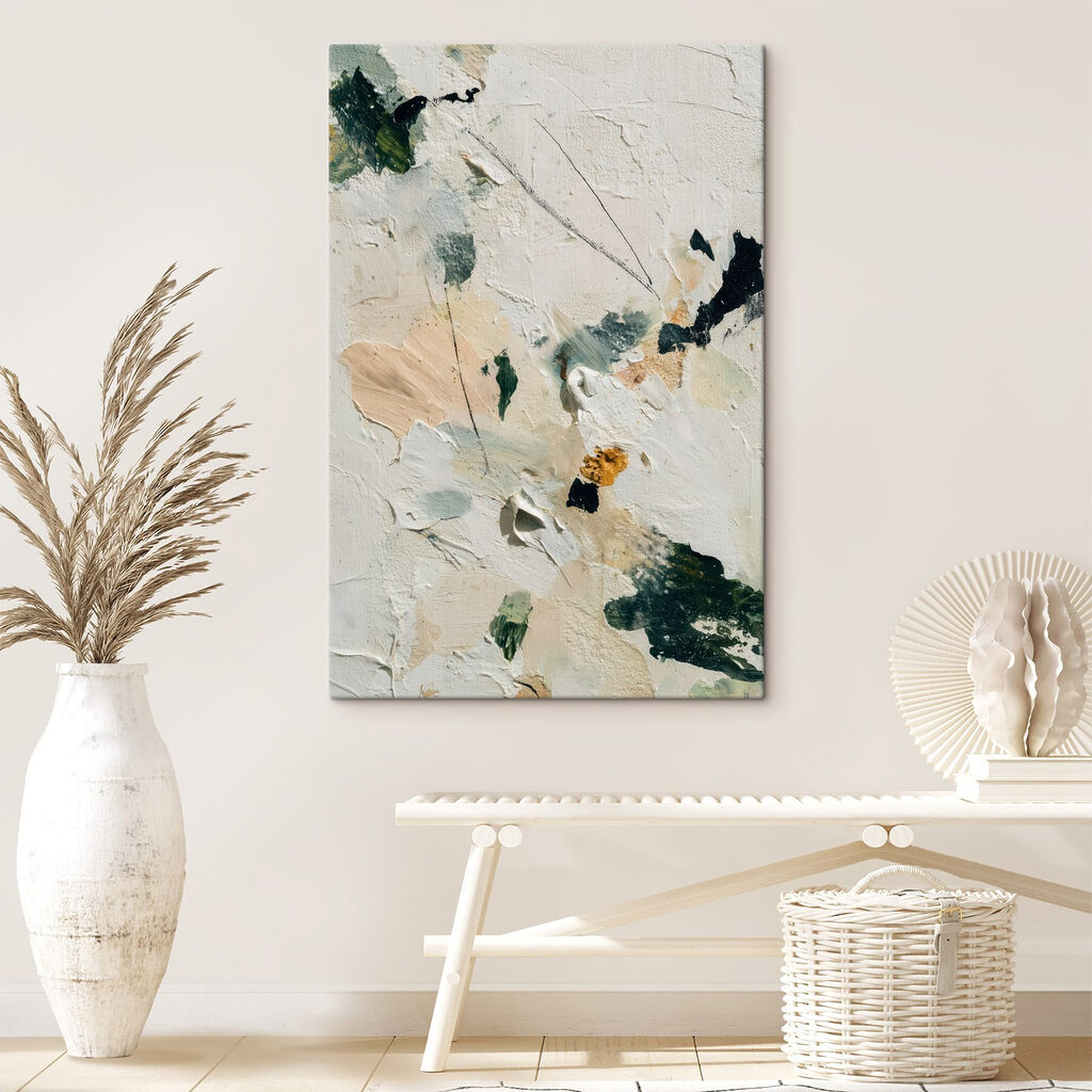 Cacos verdes em creme — interior 3