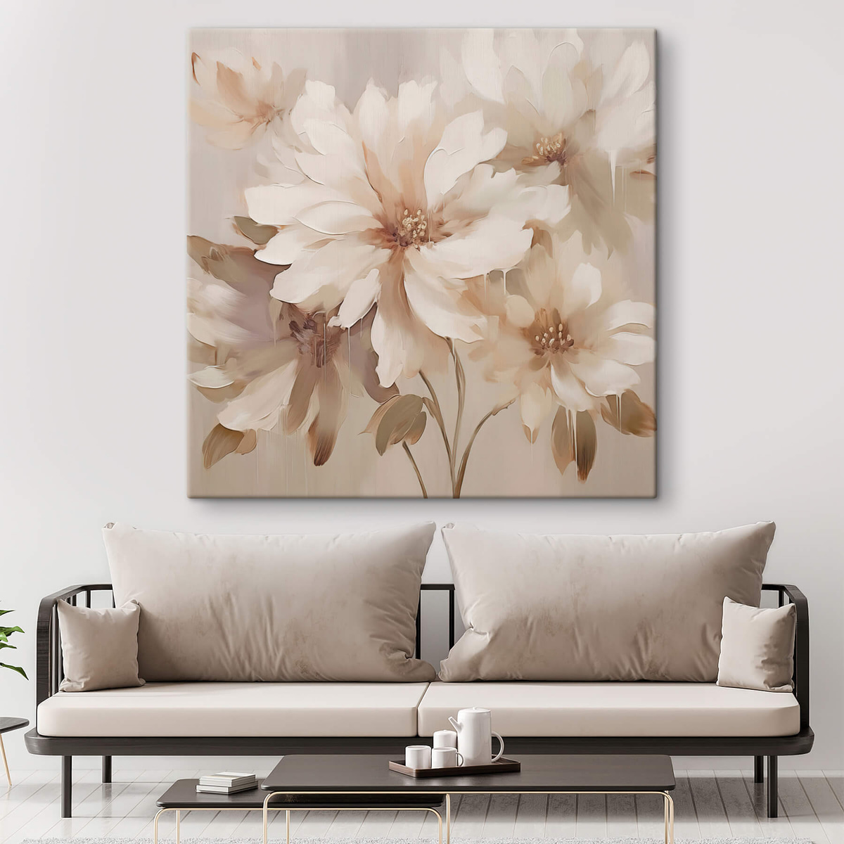 Flores abstratas — interior 1