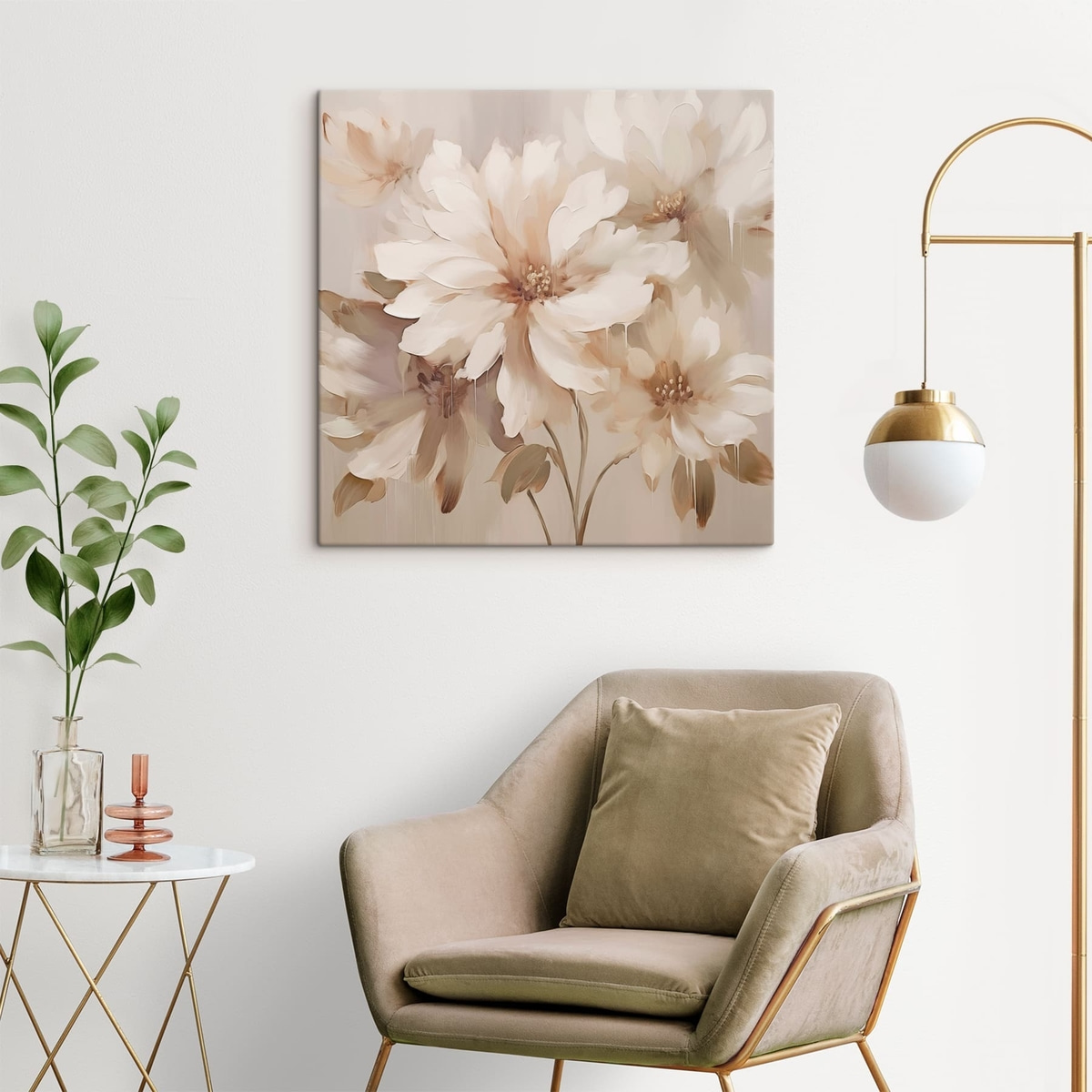 Flores abstratas — interior 3