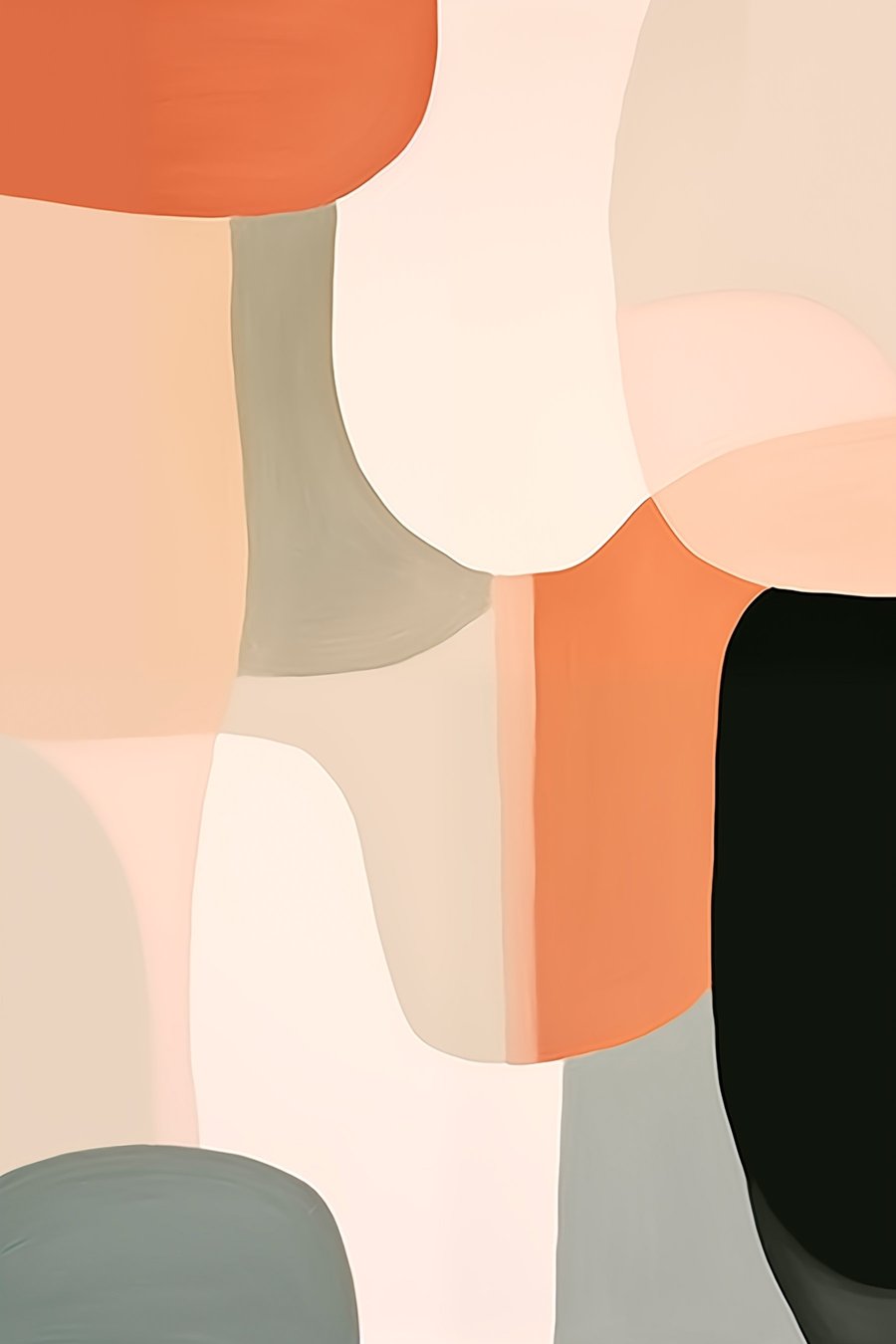 Composição abstrata — design completo