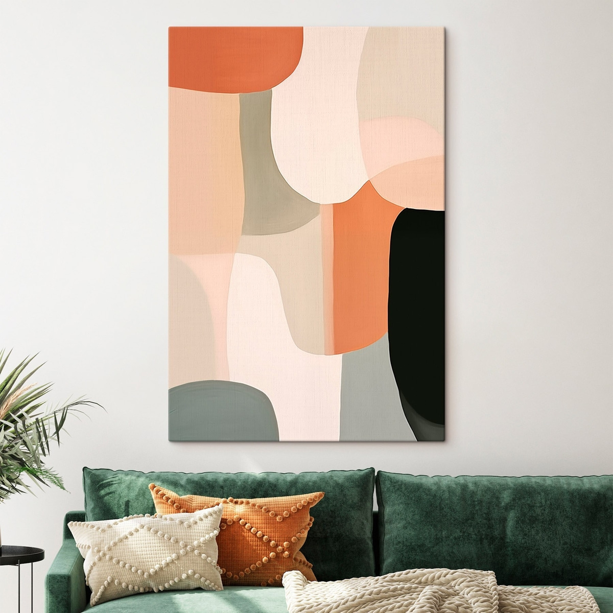 Composição abstrata — interior 2