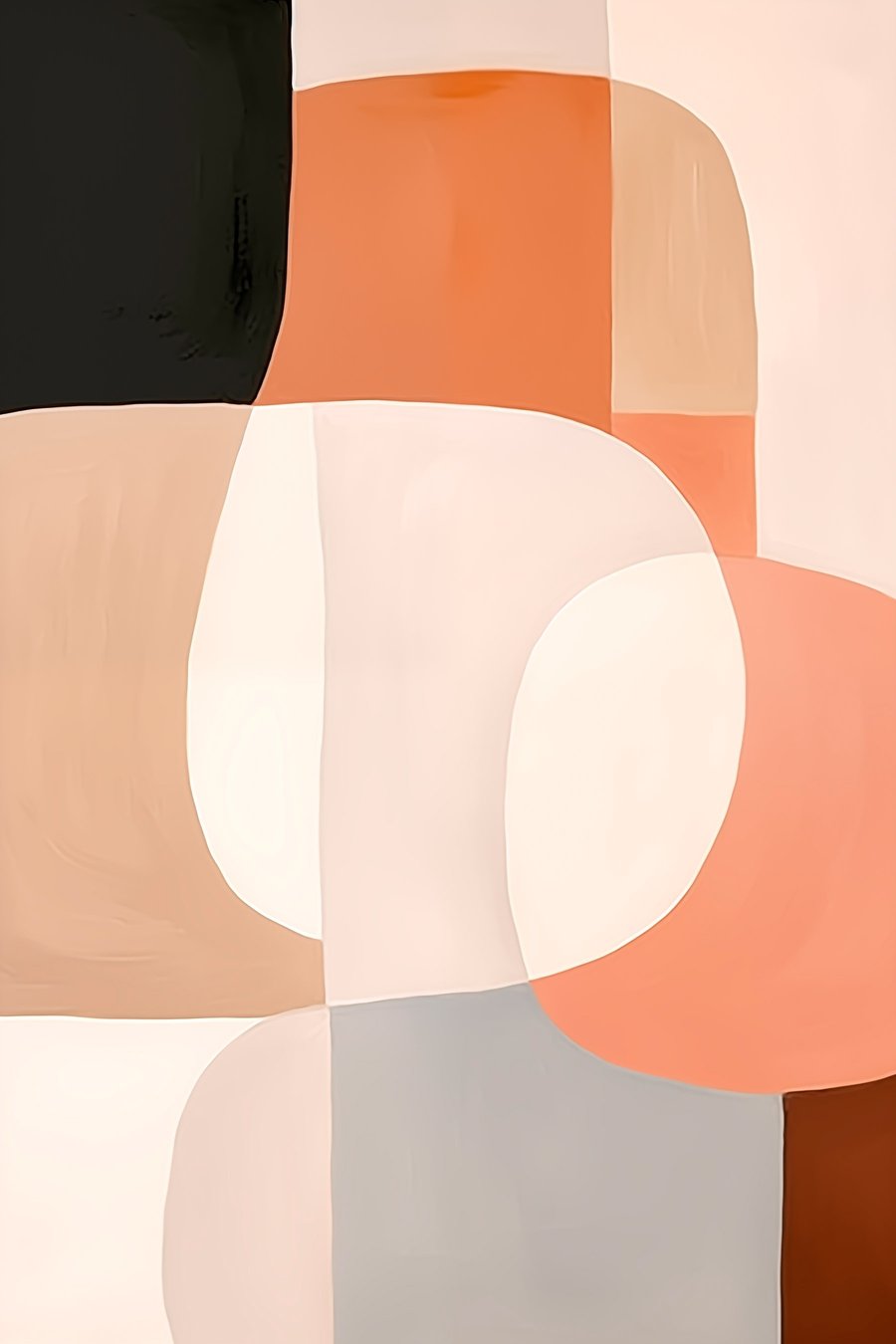 Composição abstrata — design completo