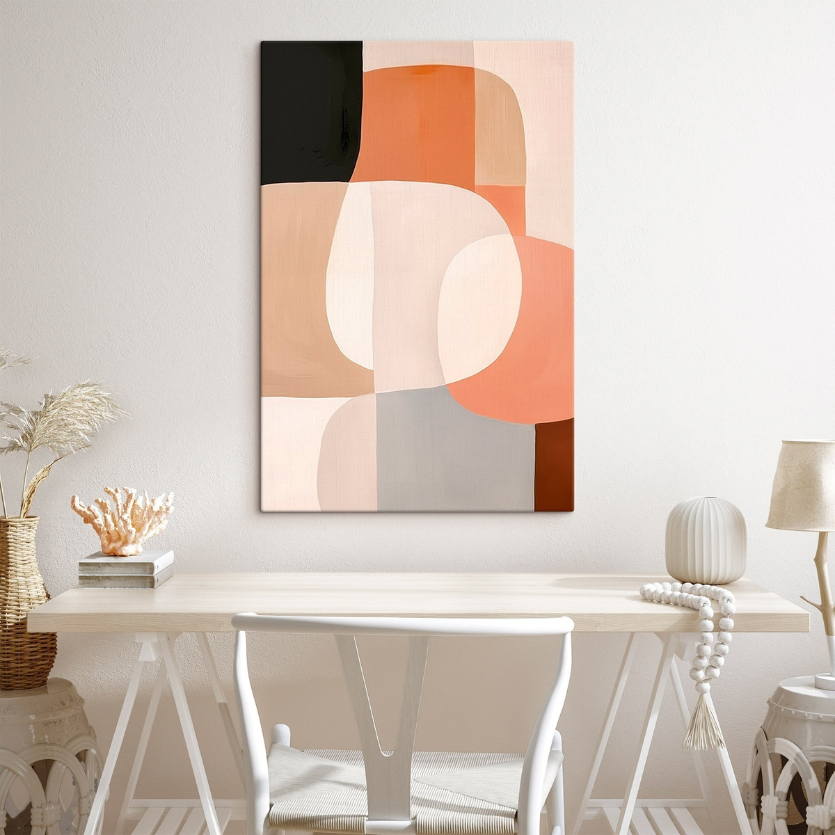 Composição abstrata — interior 2
