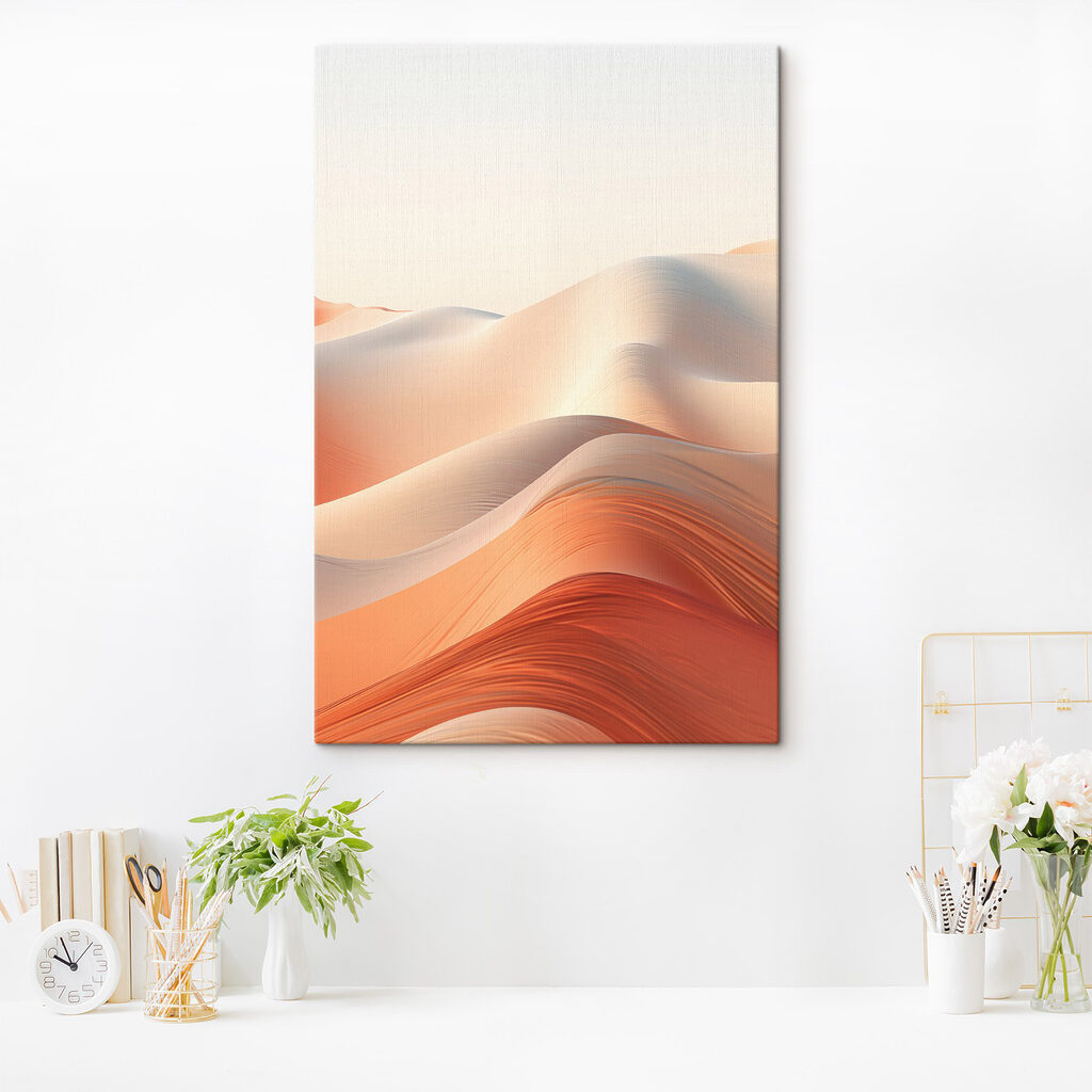 Dunas douradas e laranja — interior 2