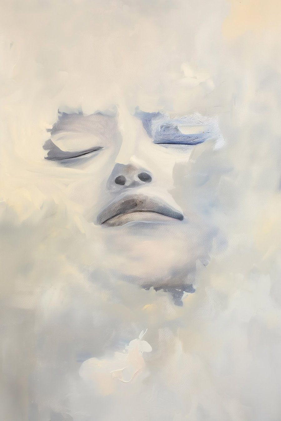 Casal entre nuvens — design completo