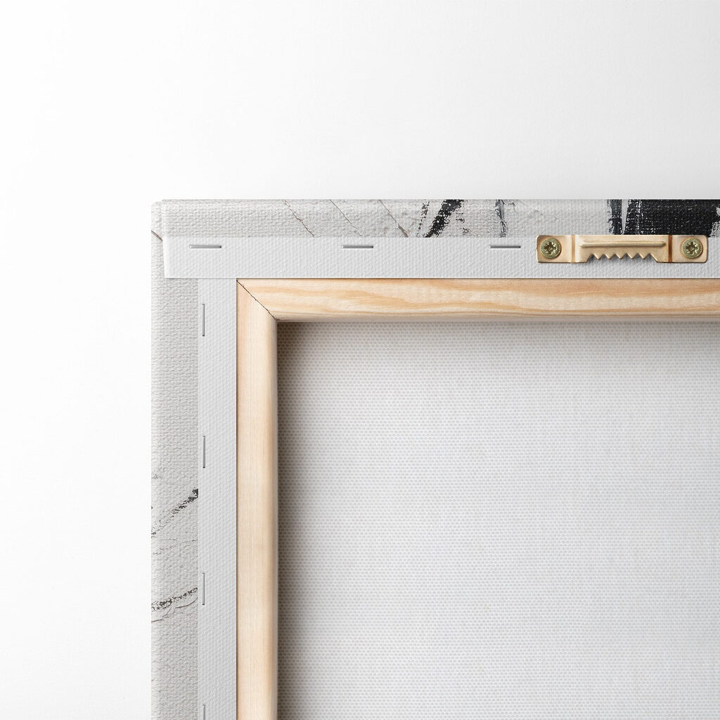 Linhas pretas sobre branco — verso
