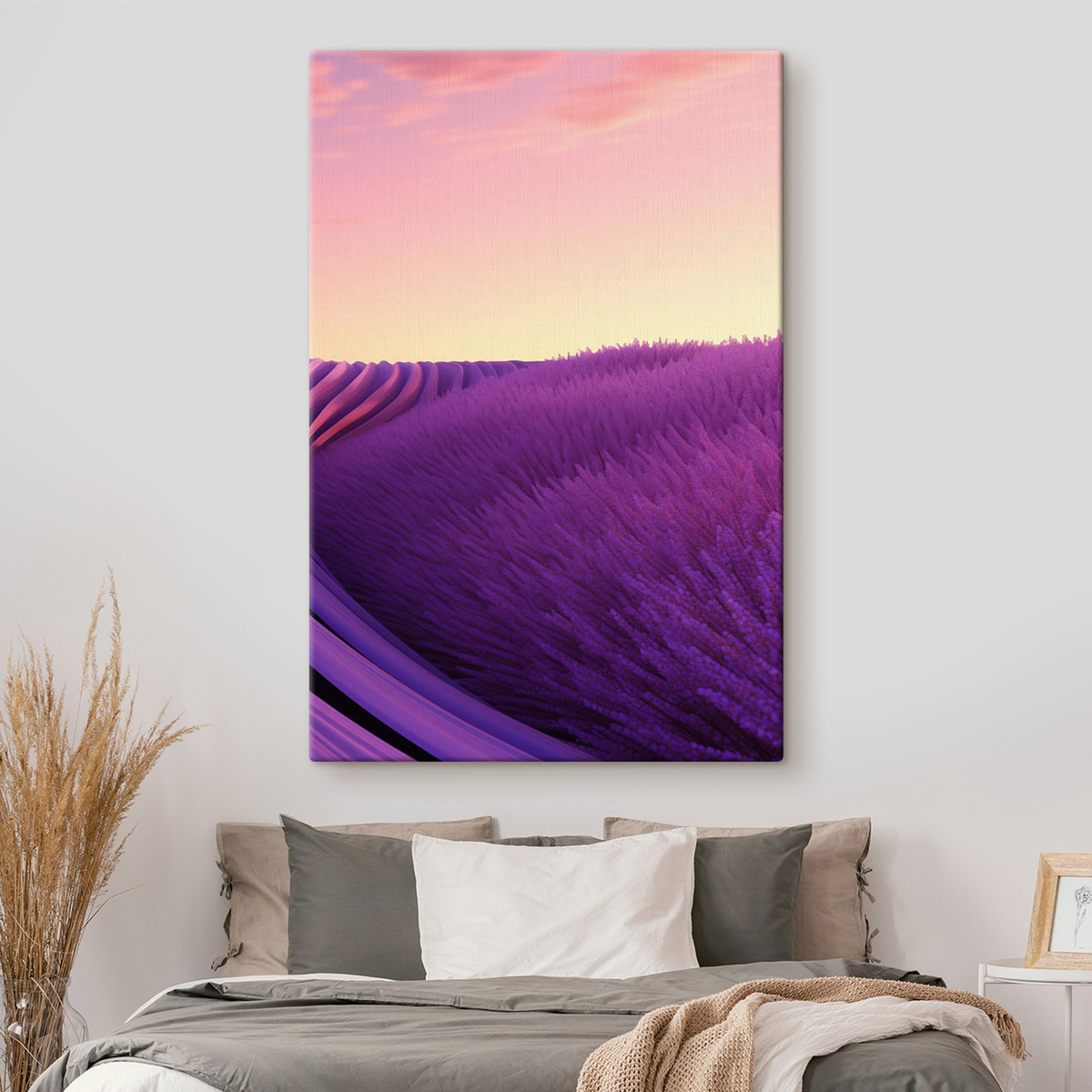 Alfazema ao entardecer — interior 1