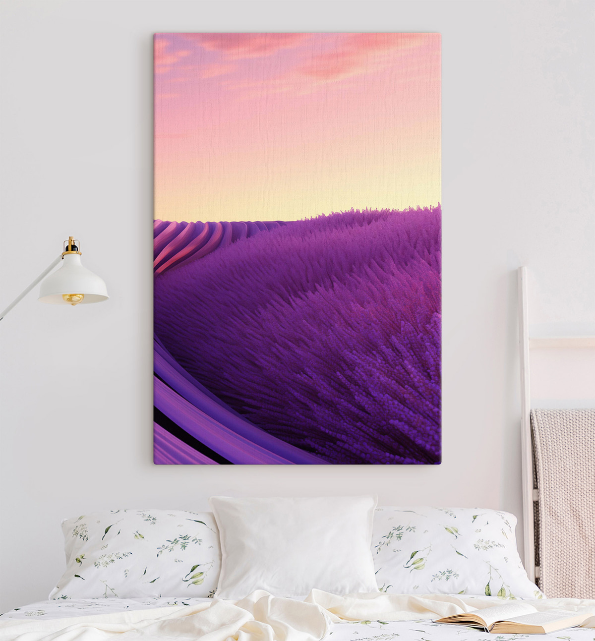 Alfazema ao entardecer — interior 2