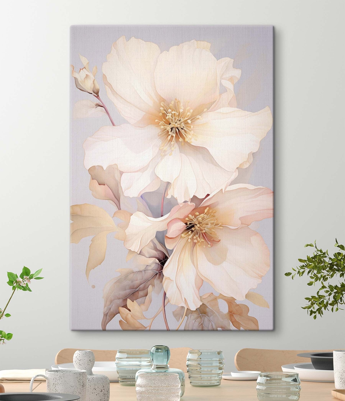 Grande flor abstrata — interior 2