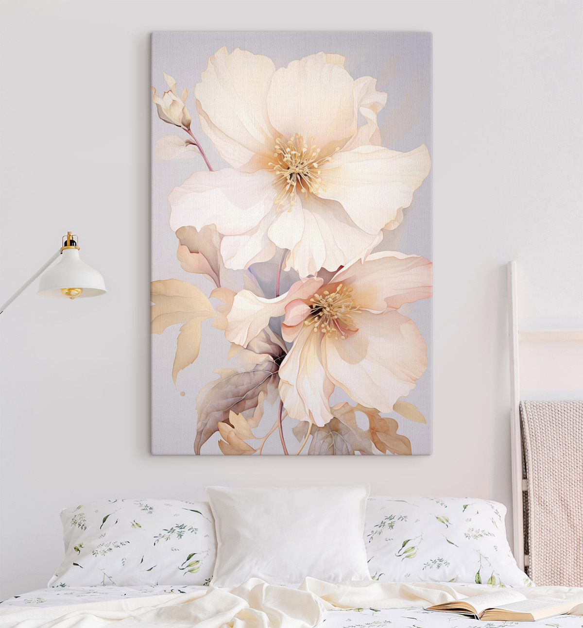 Grande flor abstrata — interior 1
