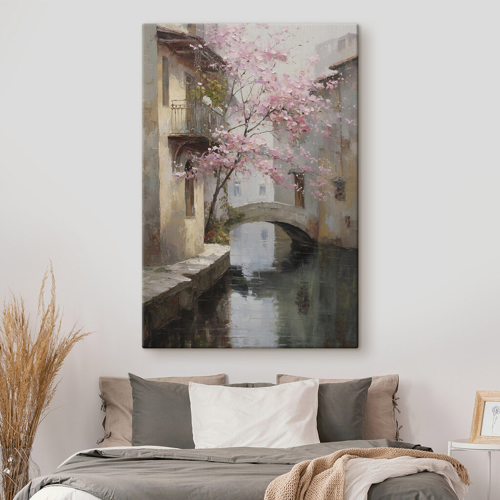 Flores sobre o canal — interior 1