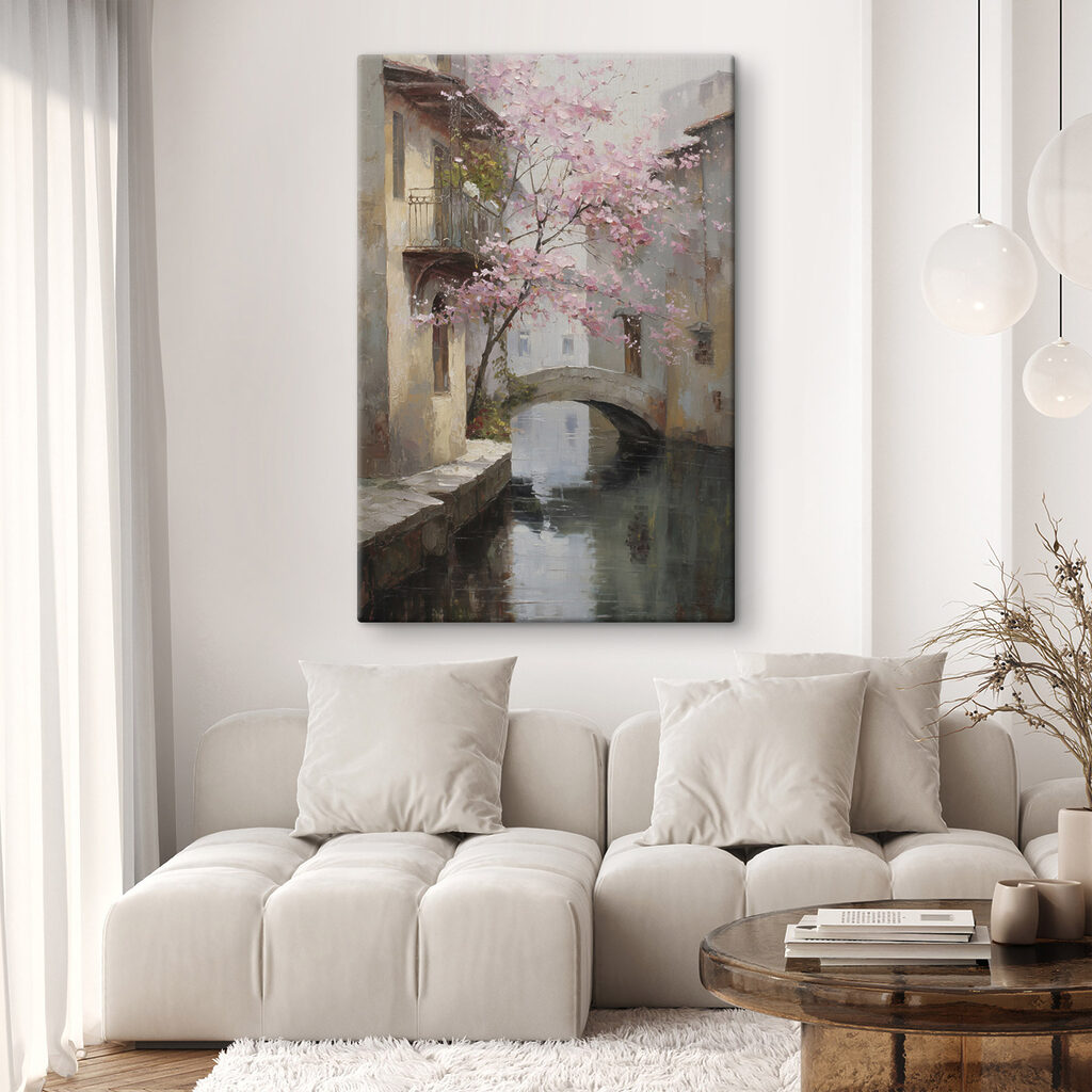 Flores sobre o canal — interior 2