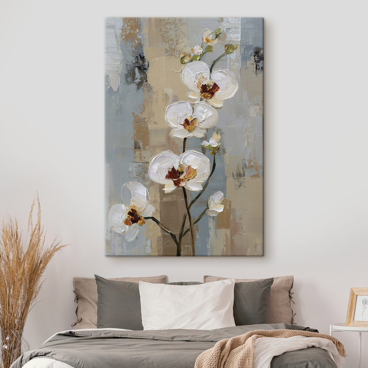 Orquídeas brancas — interior 2