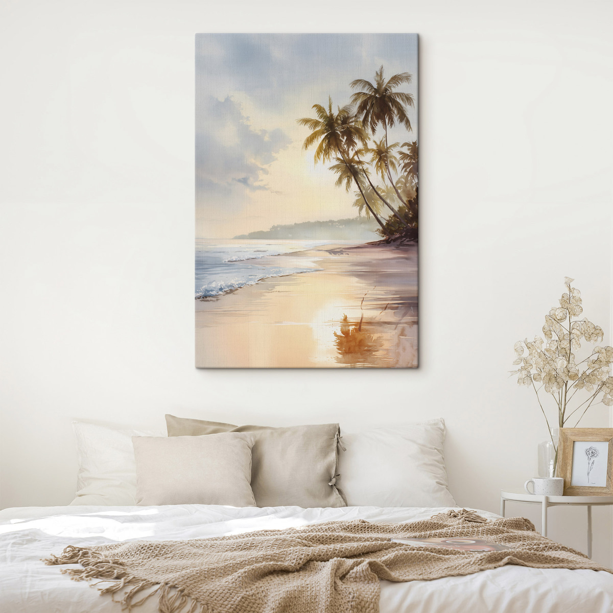 Praia ao entardecer — interior 2