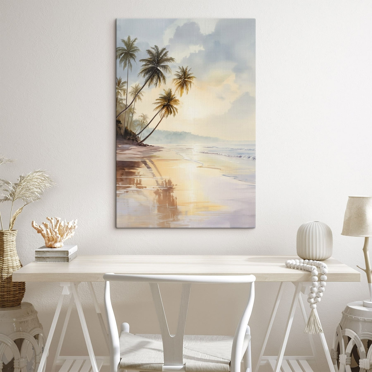 Praia em aguarela — interior 2