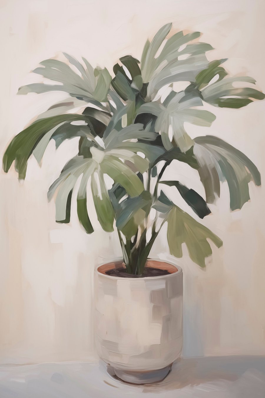 Planta num vaso — design completo