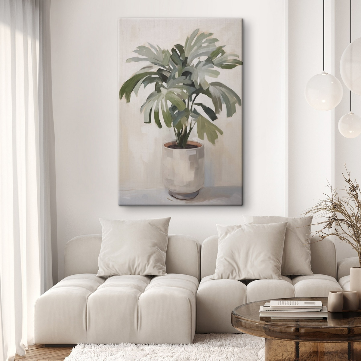 Planta num vaso — interior 2