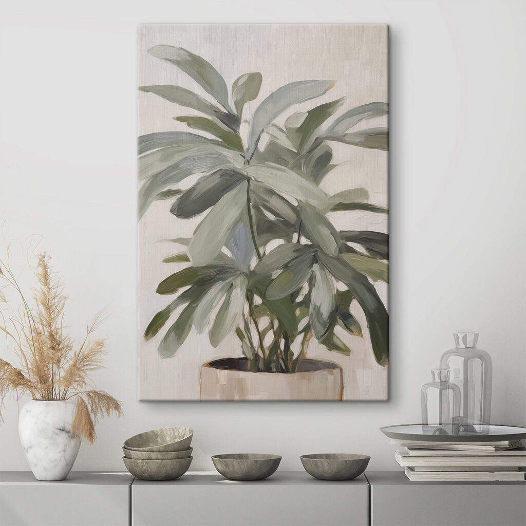 Planta verde de interior — interior 2
