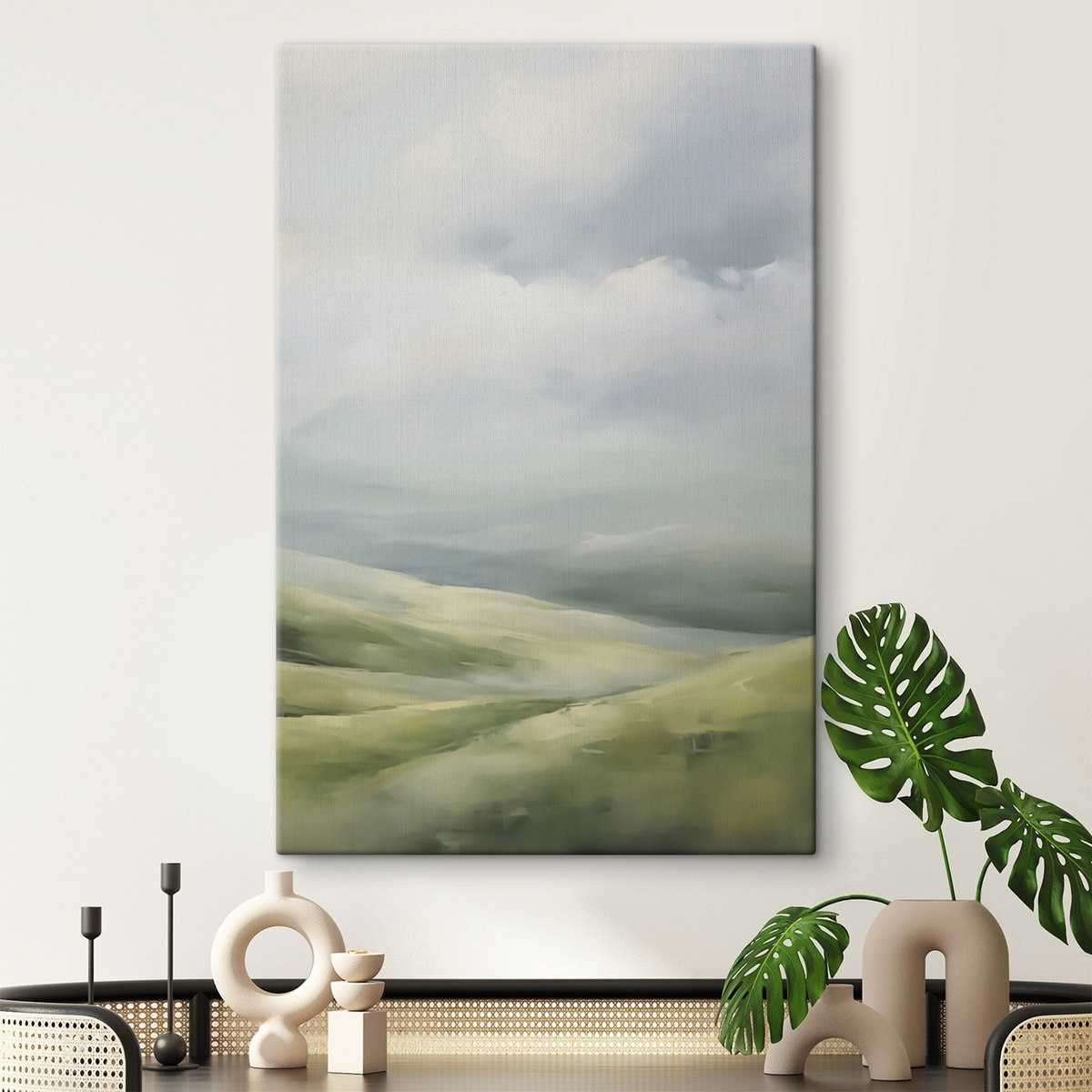 Campo sob nuvens — interior 2