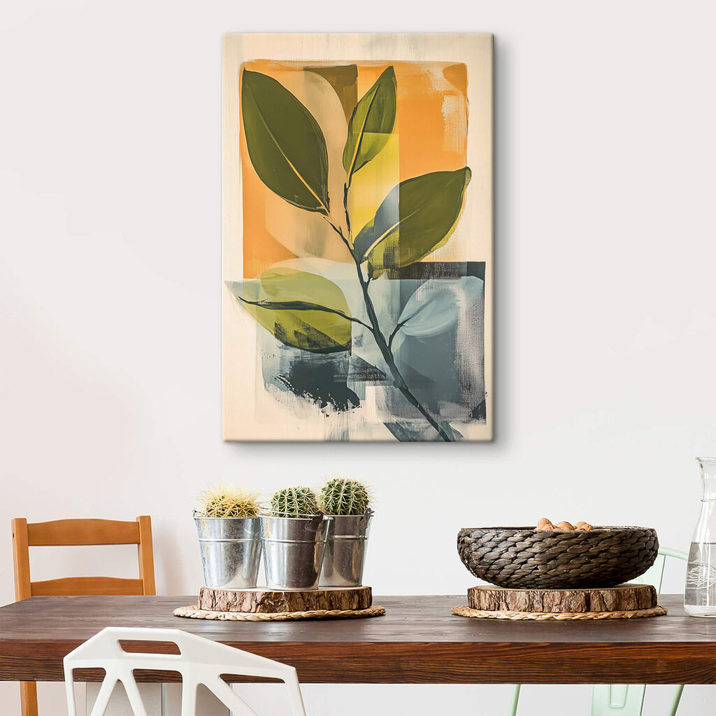Folhas de oliveira abstratas — interior 2