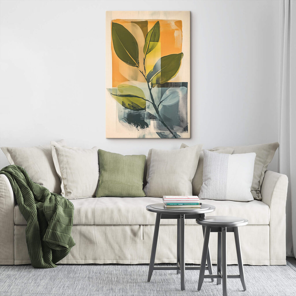 Folhas de oliveira abstratas — interior 3