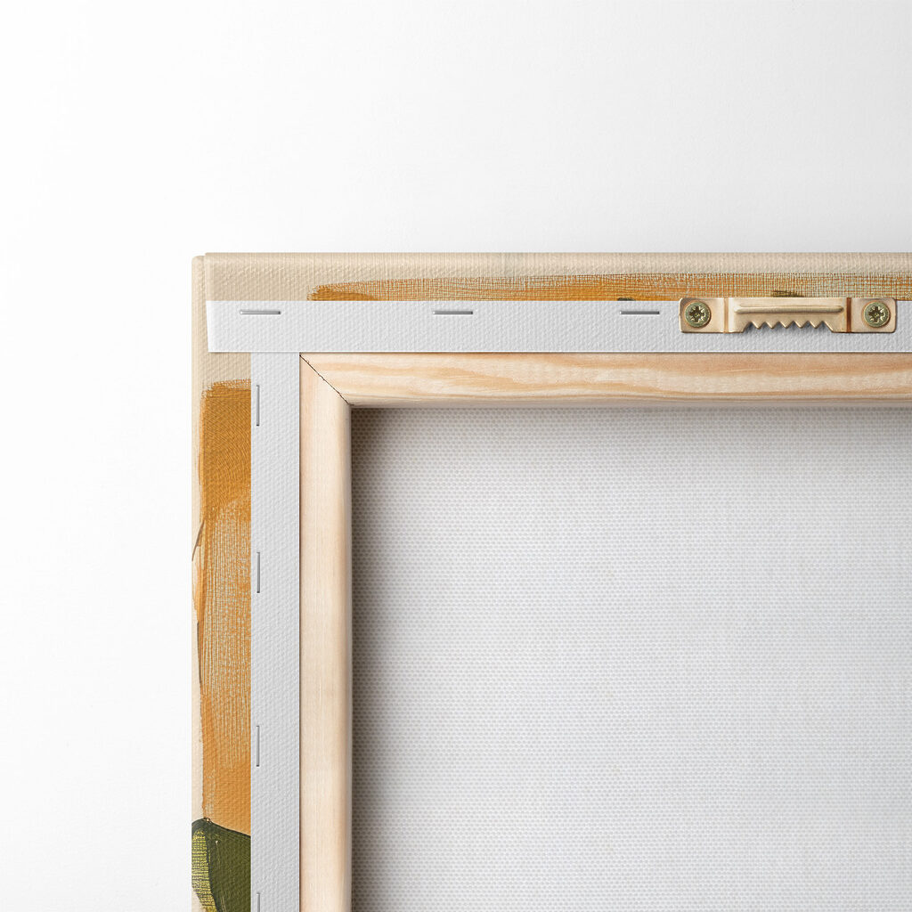 Folhas de oliveira abstratas — verso