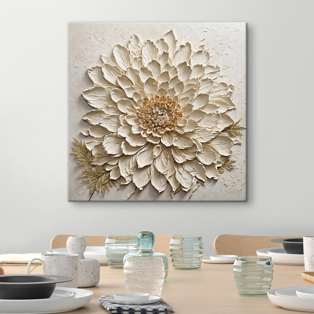 Flor creme recortada — interior 6