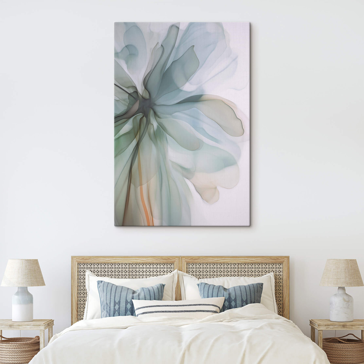 Flor abstrata delicada — interior 2