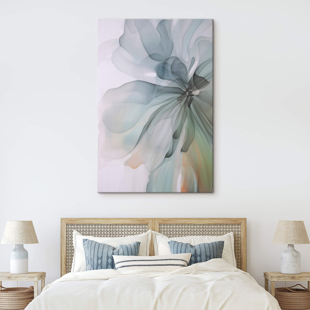 Flor abstrata delicada — interior 2
